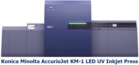 KM-1 Led UV Inkjet Press