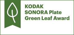 Sonora Plate Green Leaf Award