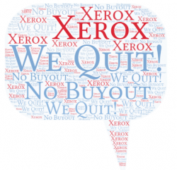 Xerox to HP we quit